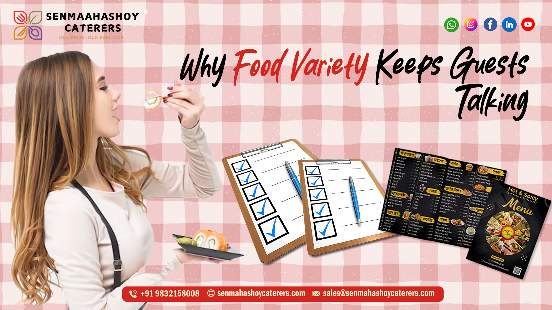 Food Variety for Events in Kolkata